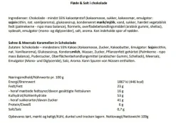 Karamelkugler: Fløde & Salt i mørk chokolade elegance