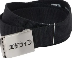 KATAKANA CLIP BELT-BLACK