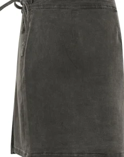 KAzina Wrap Denim Skirt