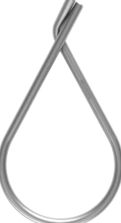 Key Ring, Stainless Steel, Ø3,8