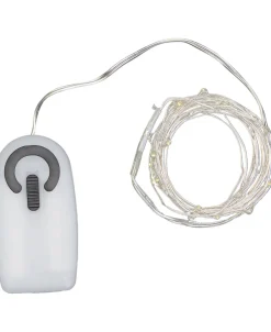 Knirke 40L m/timer, Klar/sølv