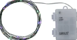 Knirke, 40L, Multi/Grøn lyskæde