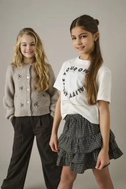 KOGCODY L/S O-NECK BOW CARDIGAN KNT