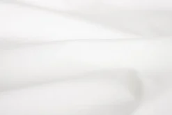 Økologisk U-split lagen, percale - GOTS, hvid