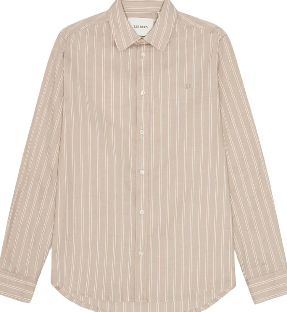 Konrad Melange Striped Shirt