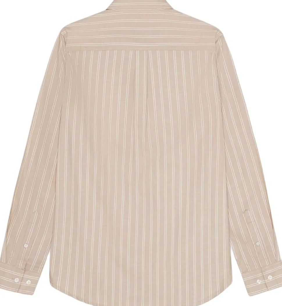 Konrad Melange Striped Shirt