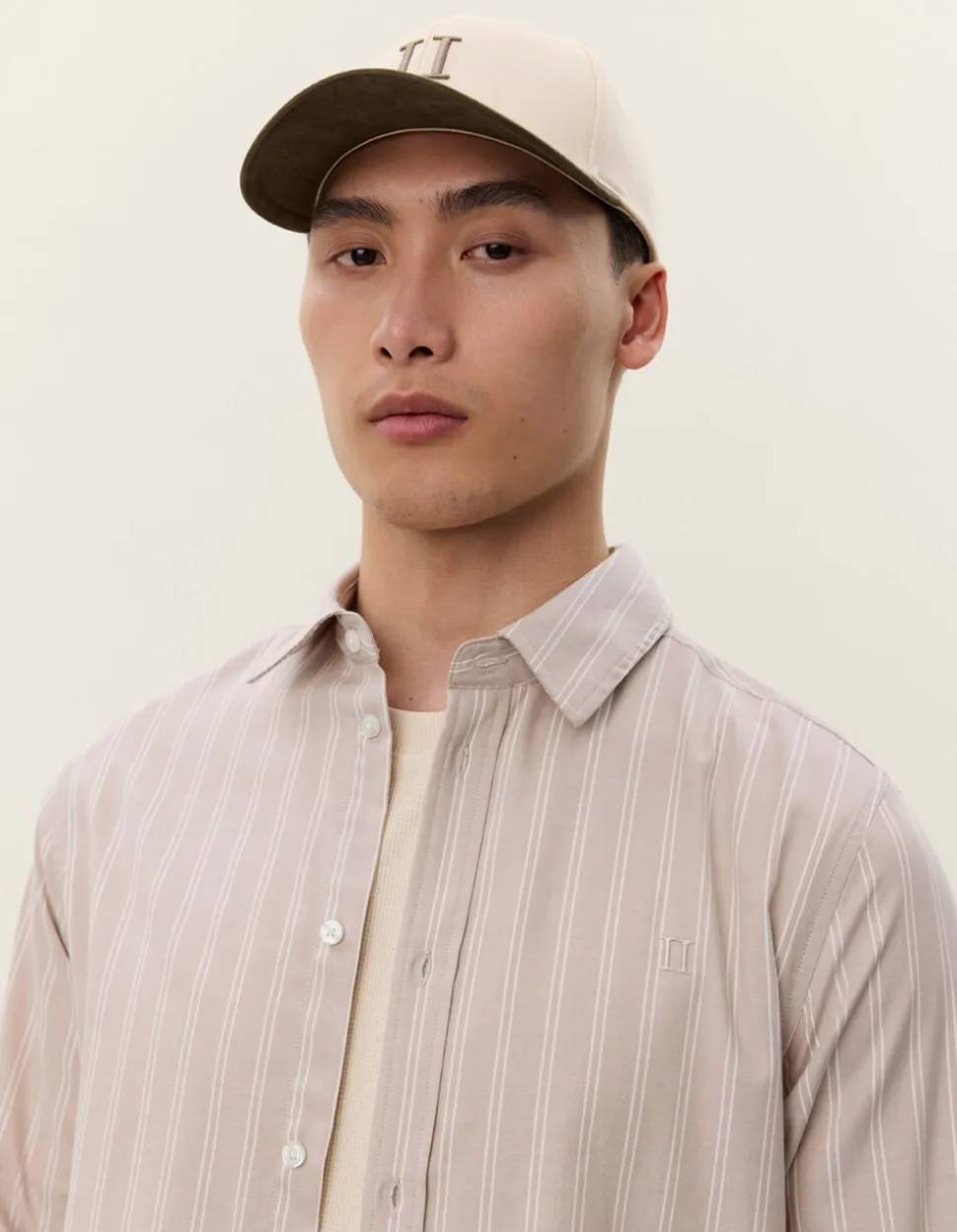 Konrad Melange Striped Shirt