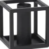 Kubus 1, Candle Holder, Black