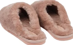KVINA - OPEN SHEARLING SLIPPER