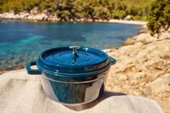 La Cocotte Cocotte 28 cm / 6,75 l, Rund, La-Mer-Turkis-Blågr