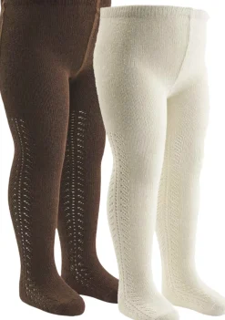 Lace stockings baby 2-pack