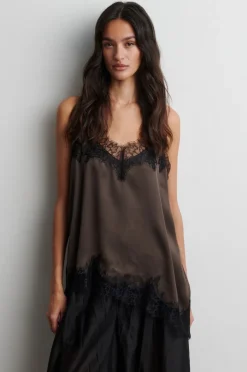 Lacia Contrast Strap Top