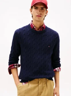 LAMBSWOOL BLEND CABLE CREW