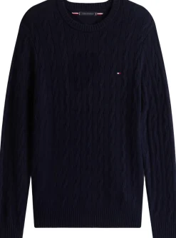 LAMBSWOOL BLEND CABLE CREW