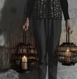 Lanterne Raito M - Kobberbrun