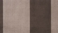 Løber, 67x120 cm, stripes-horizon sand/brun