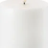LED Pillar Candle - Nordic White - 10,1 x 10 cm