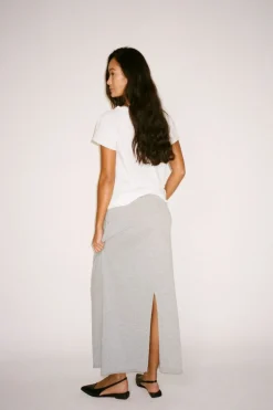 Light stretch long skirt - Hanni