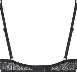Lightly lined demi-plunge bra