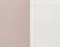 Lille notesbog, okker striber