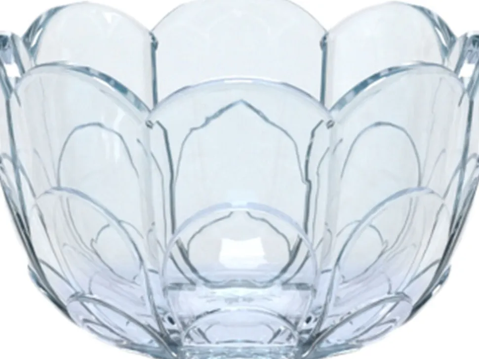 Lily Fyrfadsstage Ø7 cm blue iris