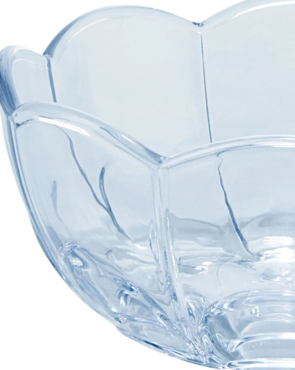 Lily Fyrfadsstage Ø7 cm blue iris