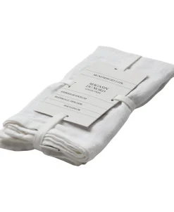 Linen, mundserviet, sæt af 2 styk