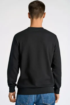 Logo chest print o-neck sweat
