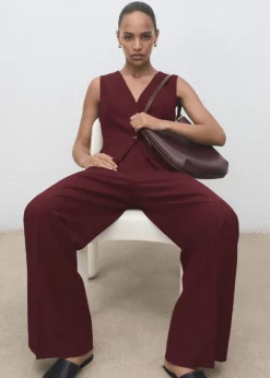 Long suit-style jumpsuit