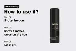L'Oréal Professionnel Hair Touch Up Black