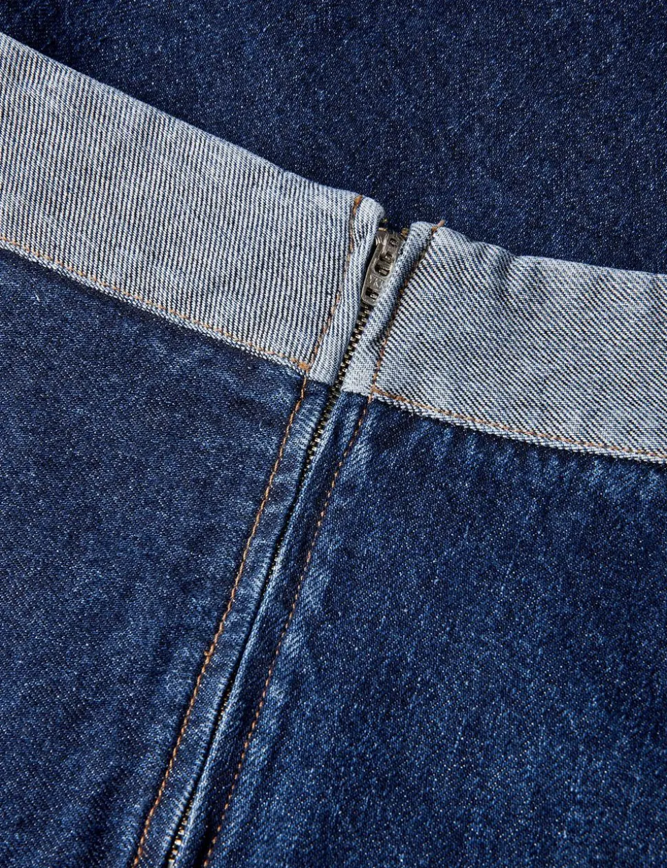 Luke Denim Stelly Skirt Block