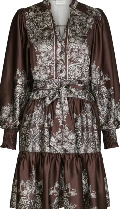 Malfida Paisley Border Dress