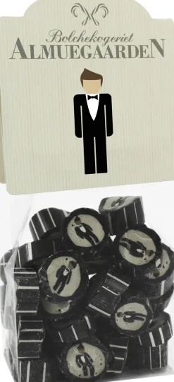 Mand (Konfirmand / Gom) bolcher med smag af anis og salt