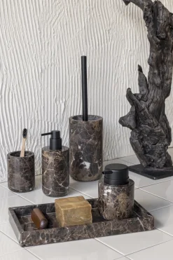 MARBLE toothbrush holder