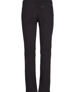 Marion straight black rinse jeans