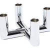 MATRIX Candle Holder - 4'arm Mini Taper - Chrome - 7,5 x 4,5
