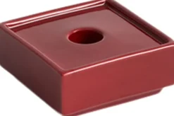 Mattone Candleholder-Small-Red