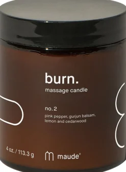 Maude - Burn massagelys no. 2