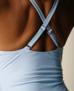 Medewi draperet badedragt - Clear