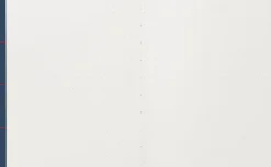 Medium notesbog med syet ryg, Mørk blå