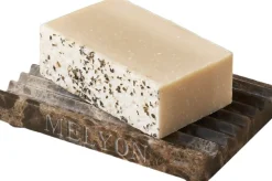 MelyonMarble Dark Emperador Soap Dish