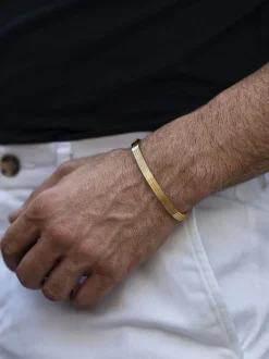 Men's Gold Gentleman Bangle