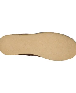 MENS SHOE DOVER BROWN CREPE SOLE