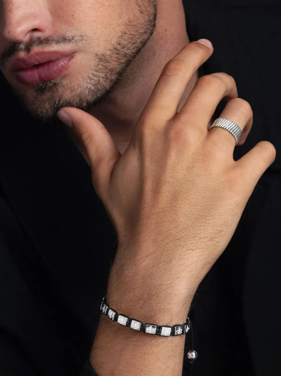 Men's Sterling Silver Band Ring