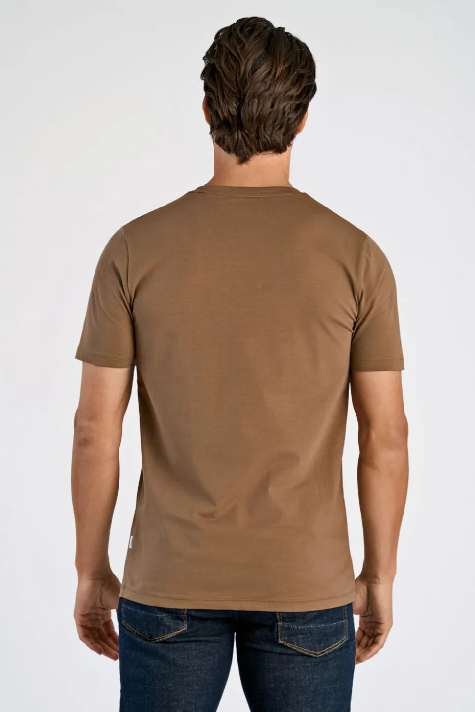 Mens stretch crew neck tee S/S