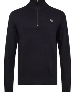 MENS SWEATER ZIP NECK ZEB BAD