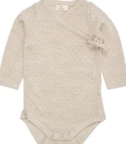 MERINO LS WRAP BODYSTOCKING