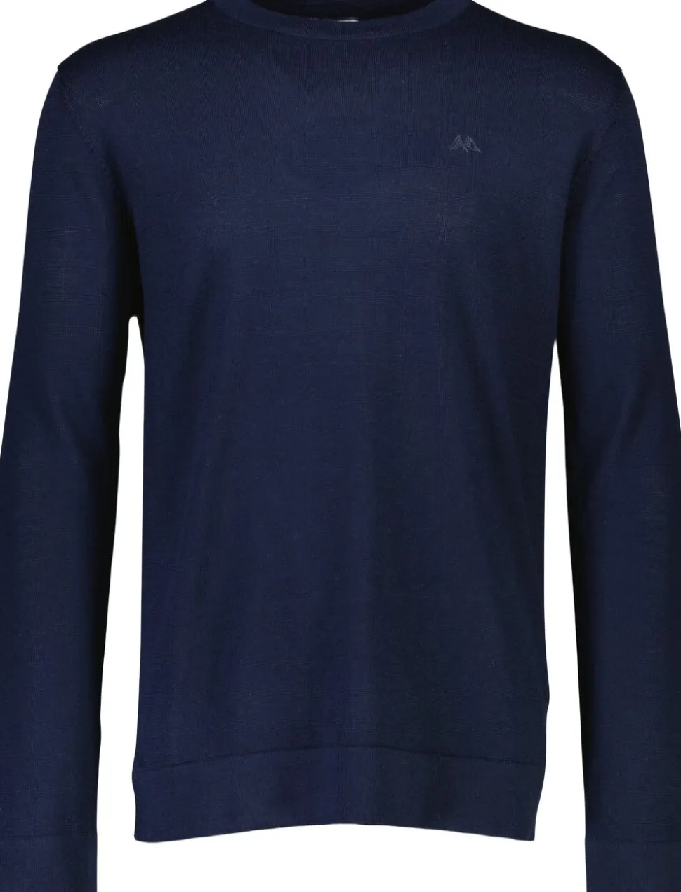 Merino strik med rund hals