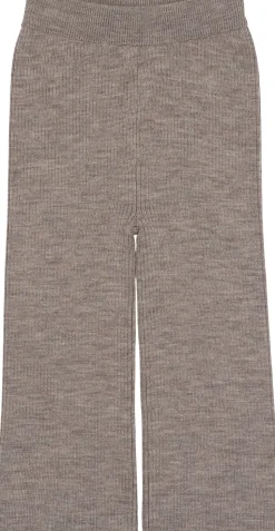 MERINO WIDE RIB PANTS