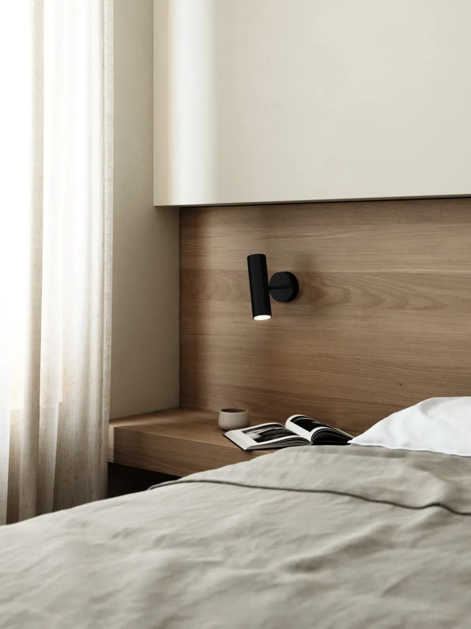 MIB 6 VÆG GU10 SORT